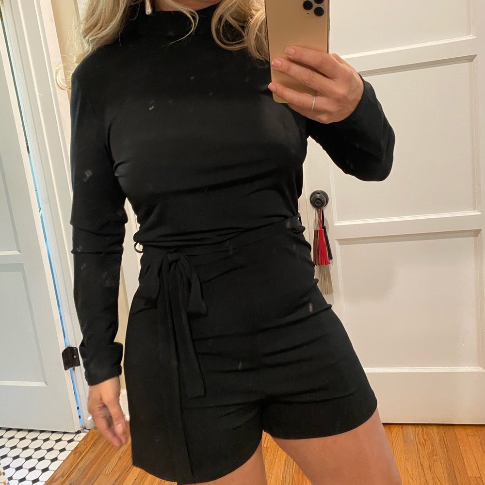 Veronica M turtleneck romper